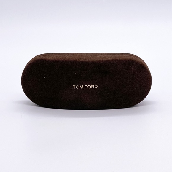 NEW FT5754-B 041 TOM FORD TF5754-B 041 UNISEX BROWN HONEY CLEAR EYEGLASSES - Picture 3 of 3